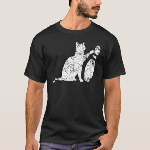 T-shirt Ornery Alley Cat Tipping Bowling Pin Team