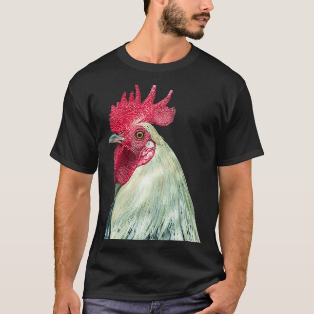 T-shirt Ornithologie des oiseaux coq (Devant)
