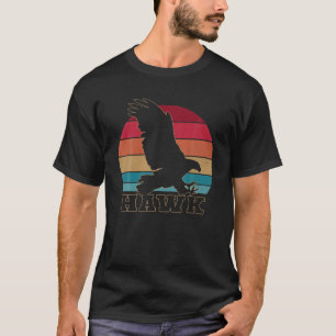 T-shirt Ornithologie du coucher de soleil de la faucille v