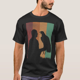 T-shirt Ornithologie Observateur d'oiseaux Fauconnier Fauc