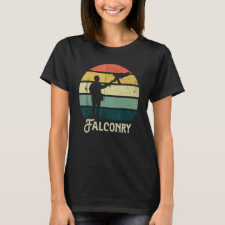 T-shirt Ornithologie Observateur d'oiseaux Fauconnier Fauc