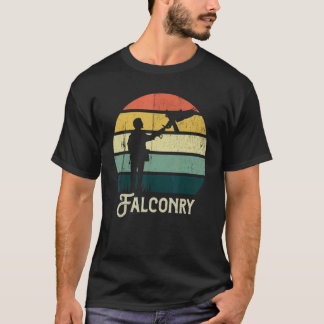 T-shirt Ornithologie Observateur d'oiseaux Fauconnier Fauc