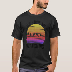 T-shirt ornithologie Ornithologue Twitcher Oiseau  Les Ois