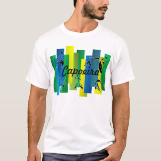T-shirt oro de hache d'arts martiaux de capoeira de
