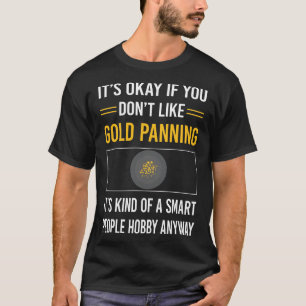 T-shirt Orpailleur Chercheur D'or Pour Personnes Intellige