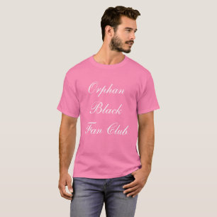 T-shirt Orphan Black Fan Club cursive scribe[t