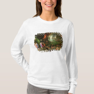 T-shirt Orphée avec une harpe jouant à Pluton