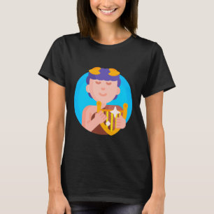 T-shirt Orphée Musique Vintage Mythologie Grecque Prophète