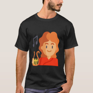 T-shirt Orphée Musique Vintage Mythologie Grecque Prophète