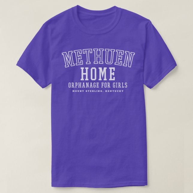 T-shirt Orphelinat d'origine des Methuen (Design devant)