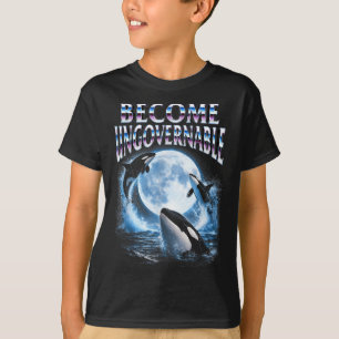 T-shirt Orque baleine amant mer océan animal devient