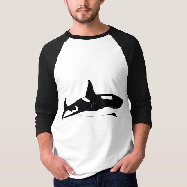 T-shirt Orque = Shorca de requin (Devant)