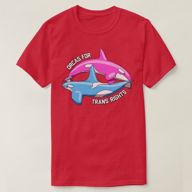 T-shirt Orques Pour Droits Trans 1 (Design devant)