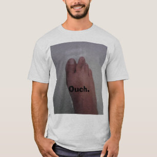 T-shirt orteil, aïe