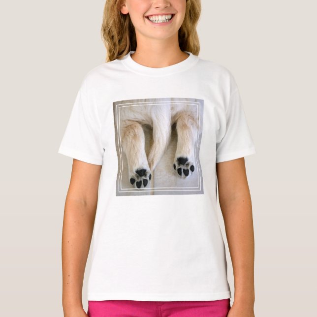 T-shirt Orteils de marionnettes d'or (Devant)