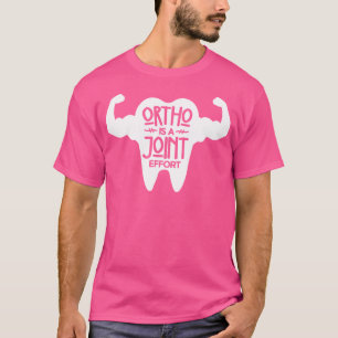 T-shirt Ortho C'Est Un Humour Orthopédique De L'Effort Con