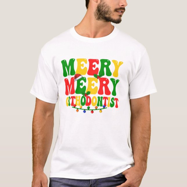 T-shirt Orthodontiste Dentaire Merry (Devant)