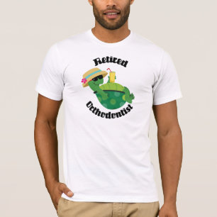 T-shirt Orthodontiste retraité (tortue)