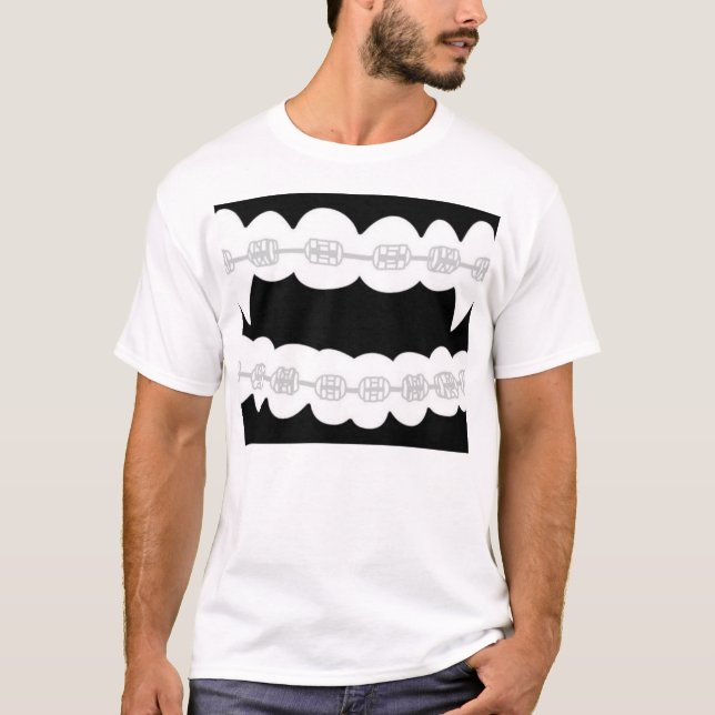 T-shirt Orthodontistes de vampire (Devant)