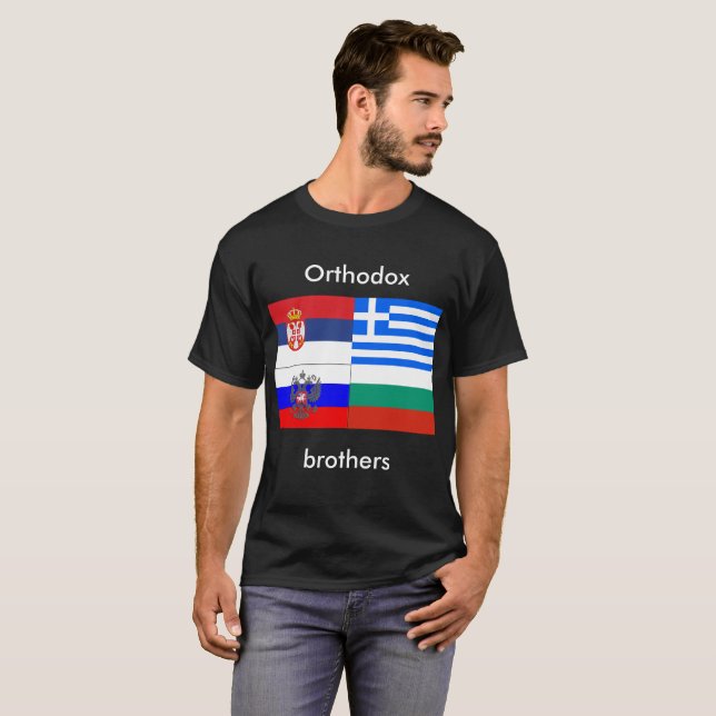 T-shirt orthodox brothers (Devant entier)