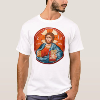 T-shirt orthodoxe grec de peinture murale de