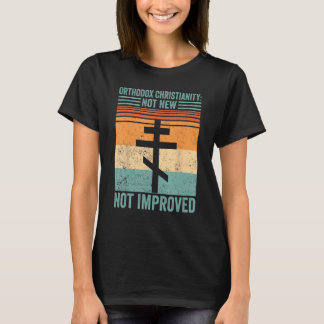 T-shirt Orthodoxie Christianisme Pas Nouveau Pas Amélioré