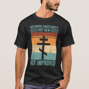 T-shirt Orthodoxie Christianisme Pas Nouveau Pas Amélioré