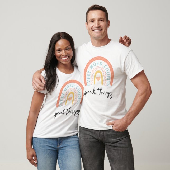 T-shirt Orthophonie II - Chaque Mot Compte (Unisexe)