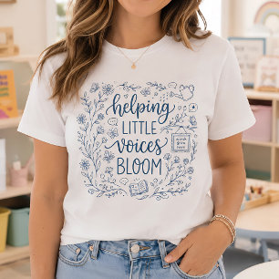 T-shirt Orthophonie pour faire éclore les petites voix