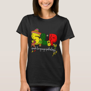 T-shirt Orthophonie Slp pathologie du langage du cinco de 