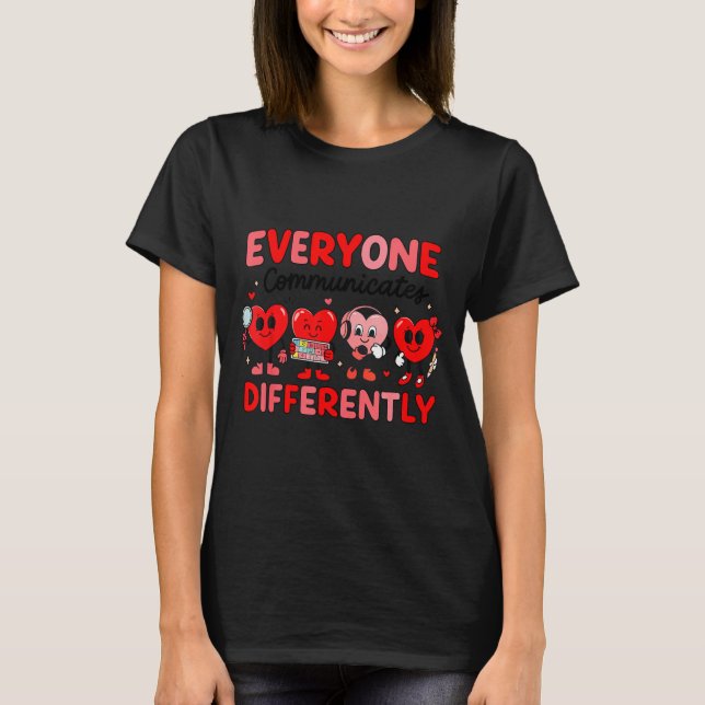 T-shirt Orthophoniste de la Saint-Valentin (Devant)