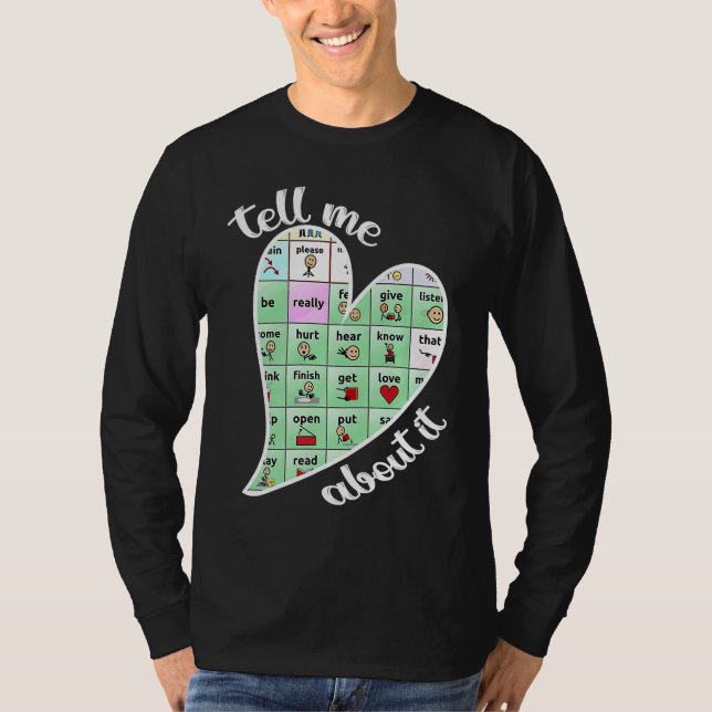 T-shirt Orthophoniste Langage Parole Comptent Mots (Devant)