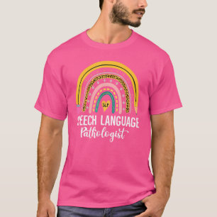 T-shirt Orthophoniste Rainbow Speech Therapy