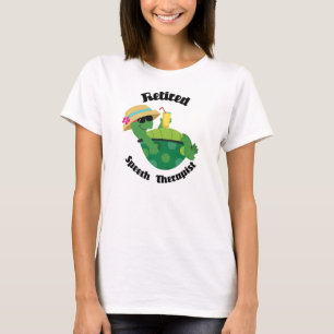 T-shirt Orthophoniste retraité (tortue)