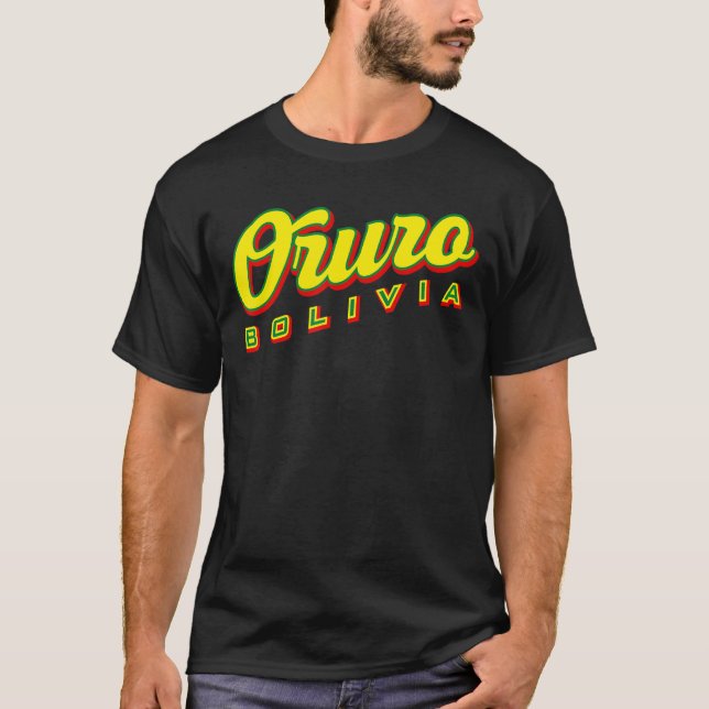 T-shirt Oruro Bolivie (Devant)