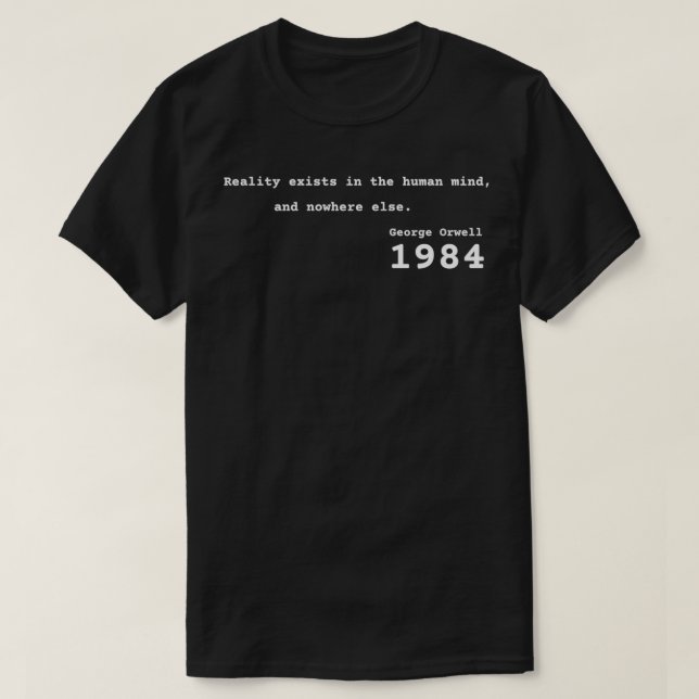 T-shirt Orwell 1984 (Design devant)
