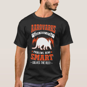 T-shirt Oryctérope Résout La Plupart De Mes Problèmes Oryc