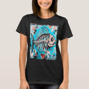 T-shirt Os abstraits