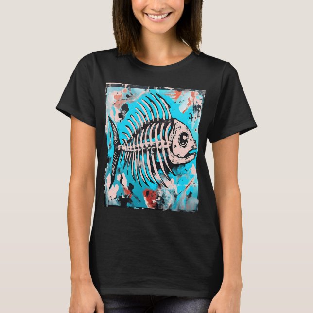 T-shirt Os abstraits (Devant)