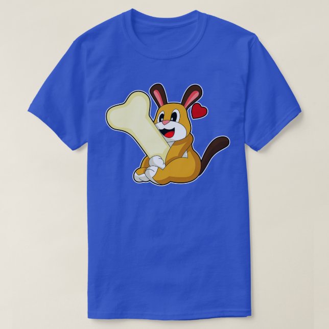 T-shirt Os de chien (Design devant)