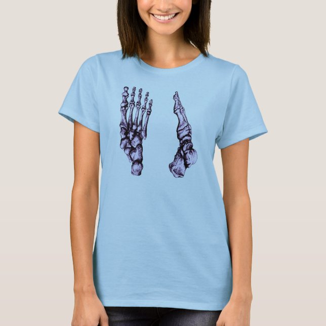 T-shirt Os de pied (Devant)