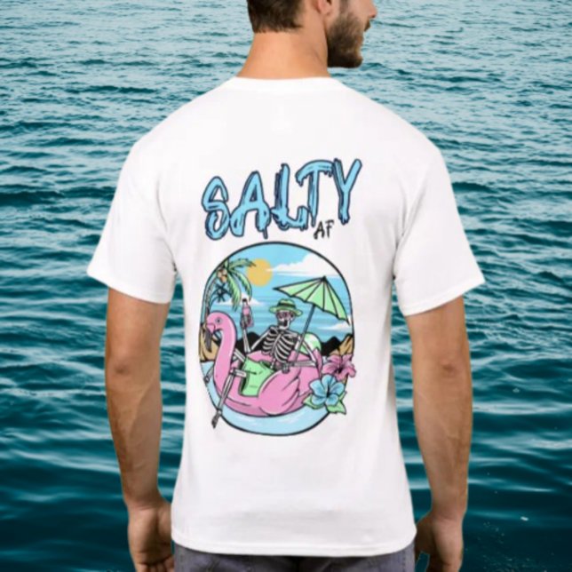 T-shirt Os de Plage par Salty AF (Créateur téléchargé)
