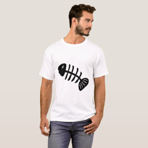 T-shirt Os de poissons