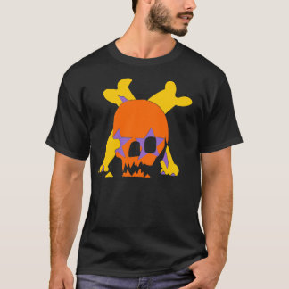 T-shirt Os du crâne "n"