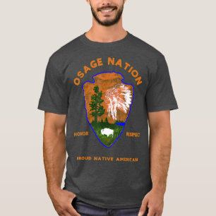 T-shirt Osage Nation Amérindien Fierté
