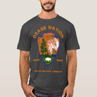 T-shirt Osage Nation Amérindien Fierté