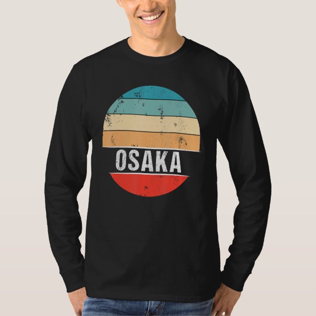 T-shirt Osaka Japan City Trip (Devant)