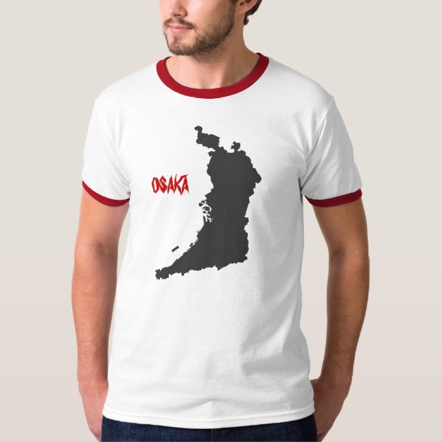 T-shirt OSAKA (rouge) (Devant)