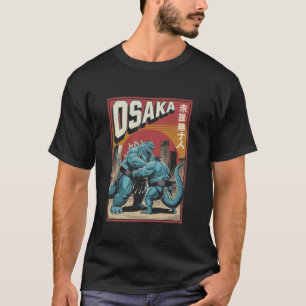 T-shirt Osaka Vintage Japonais Sumo 05