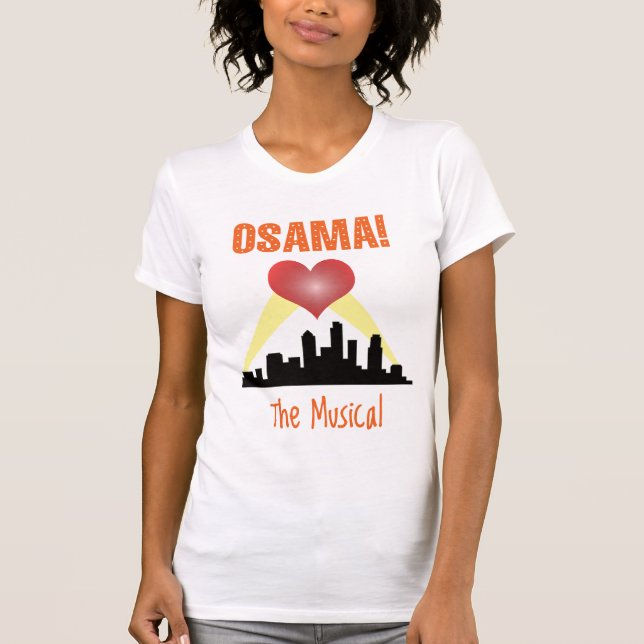 T-shirt Osama : Le musical (Devant)